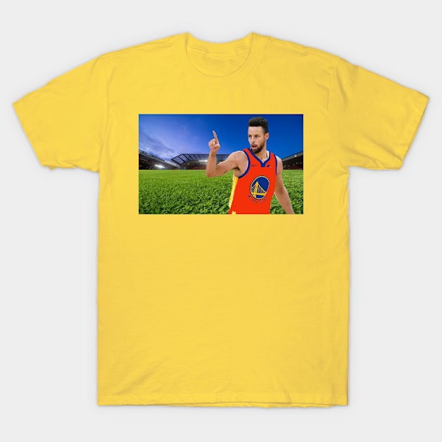 STEPH CURRY T-Shirt by nicolasbadrun